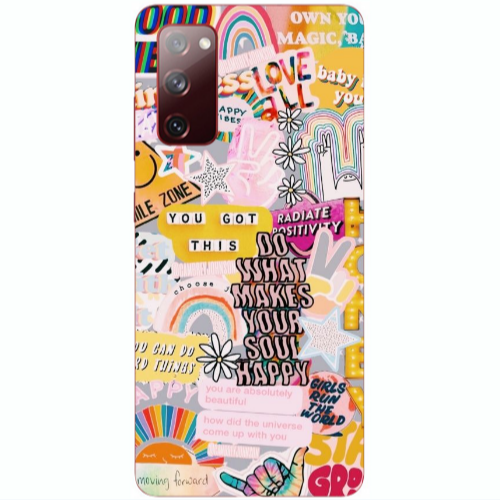 Samsung S20 FE Stay Grovy Transparent Silicone TPU Θήκη