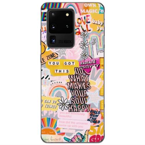 Samsung S20 Ultra Stay Grovy Transparent Silicone TPU Θήκη