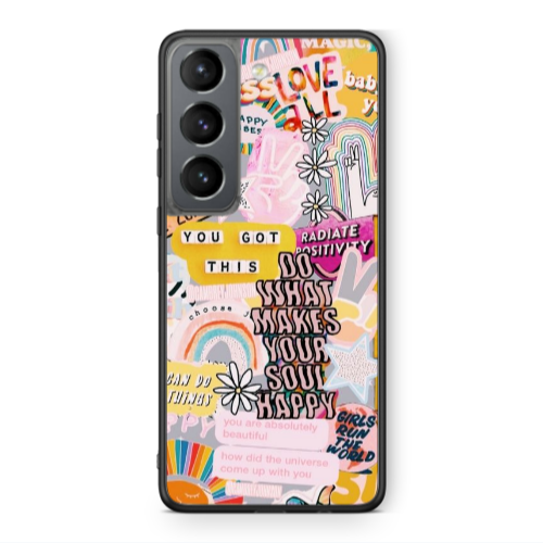 Samsung S21 Stay Grovy Black Glossy Θήκη