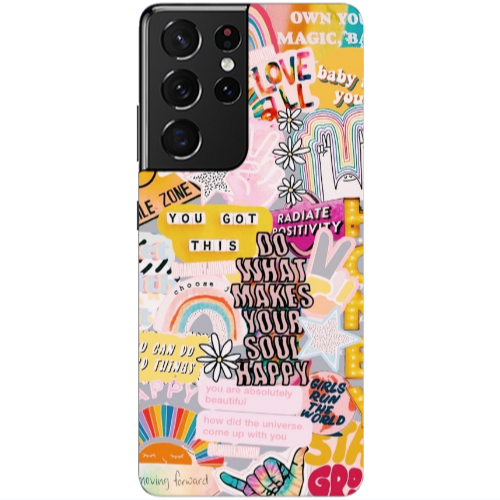 Samsung S21 Ultra Stay Grovy Transparent Silicone TPU Θήκη