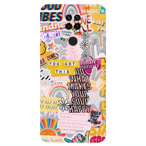 Xiaomi Redmi Note 9 Stay Grovy Transparent Silicone TPU Θήκη
