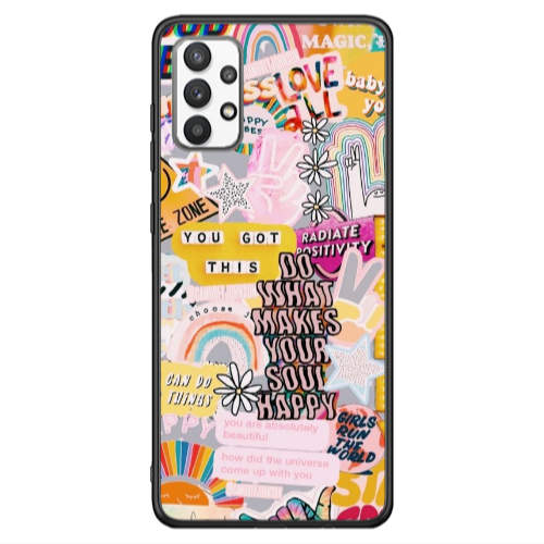 Samsung A13 4G Stay Grovy Black Glossy Θήκη