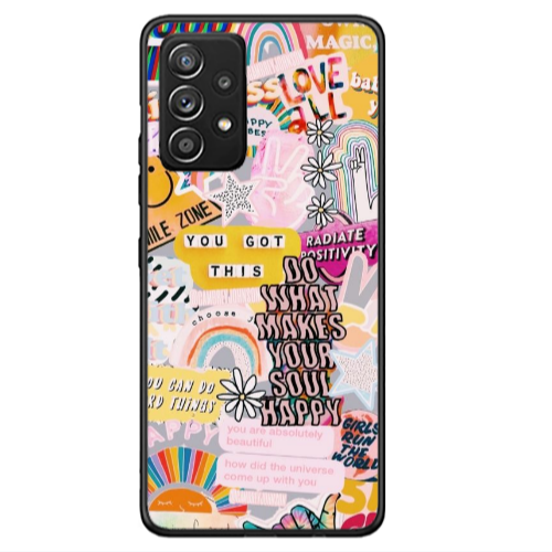 Samsung A53 Stay Grovy Black Glossy Θήκη