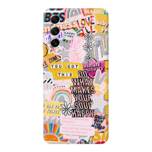 Samsung S22 Stay Grovy Transparent Silicone TPU Θήκη