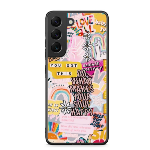 Samsung S22 Stay Grovy Black Glossy Θήκη