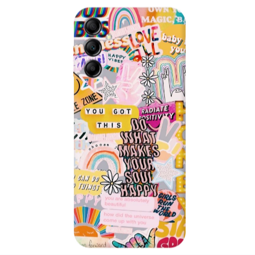 Samsung A14 5G Stay Grovy Transparent Silicone TPU Θήκη