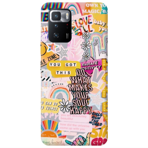 Xiaomi Poco X3 GT Stay Grovy Transparent Silicone TPU Θήκη