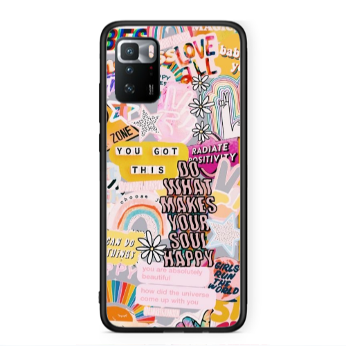 Xiaomi Poco X3 GT Stay Grovy Black Glossy Θήκη