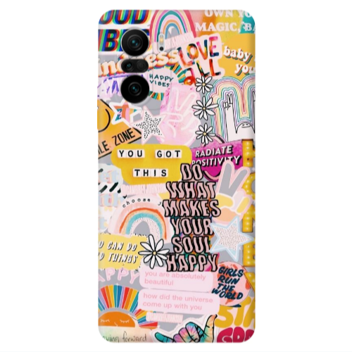 Xiaomi Poco F3 Stay Grovy Transparent Silicone TPU Θήκη