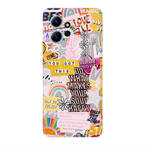 Xiaomi Redmi Note 12 4G Stay Grovy Transparent Silicone TPU Θήκη