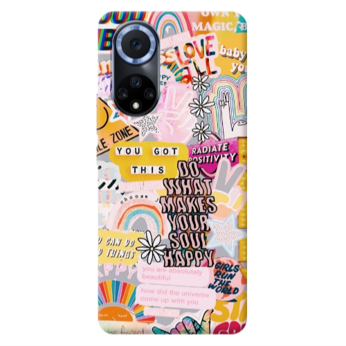 Huawei Nova 9 Stay Grovy Transparent Silicone TPU Θήκη