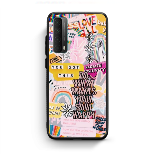 Huawei P Smart 2021 Stay Grovy Black Glossy Θήκη