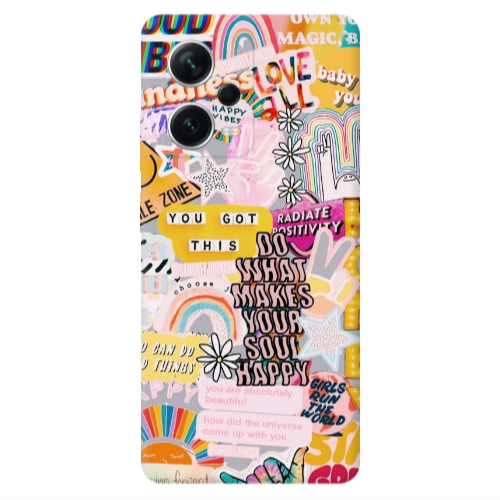 Xiaomi Redmi Note 12 5G Stay Grovy Transparent Silicone TPU Θήκη