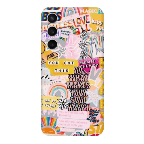 Samsung S23FE Stay Grovy Transparent Silicone TPU Θήκη