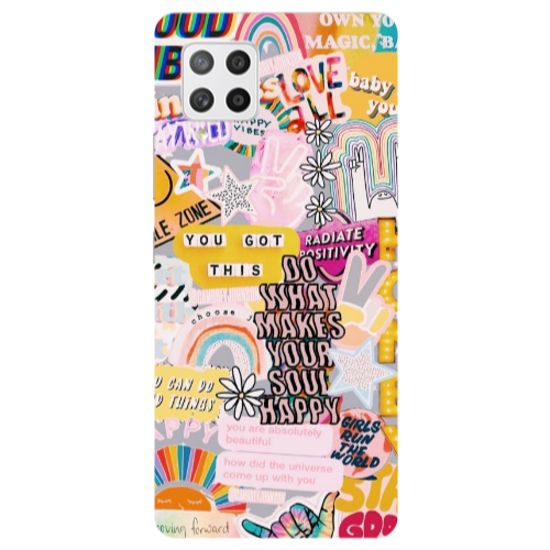 Samsung A42 5G Stay Grovy Transparent Silicone TPU Θήκη