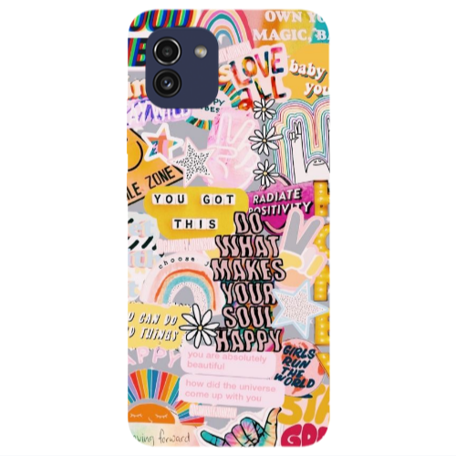 Samsung A03 Stay Grovy Transparent Silicone TPU Θήκη