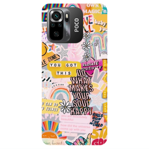 Xiaomi Poco M5 s Stay Grovy Transparent Silicone TPU Θήκη