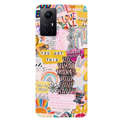 Xiaomi Redmi Note 12s Stay Grovy Transparent Silicone TPU Θήκη
