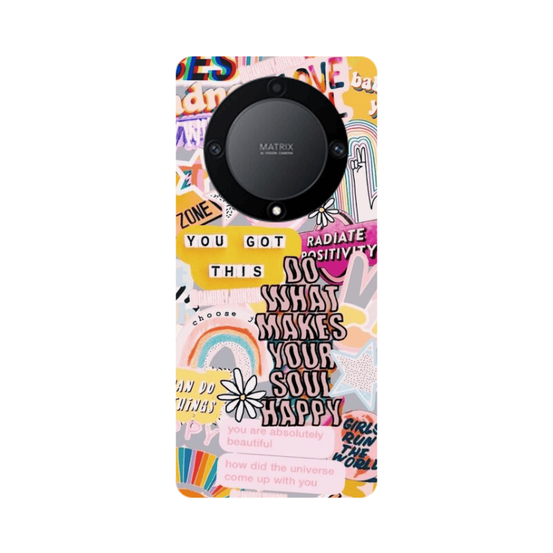 Honor Magic5 Lite 5G Stay Grovy Transparent Silicone TPU Θήκη