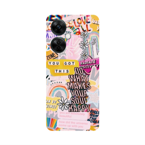Oneplus Nord CE 3 Lite 5G Stay Grovy Transparent Silicone TPU Θήκη