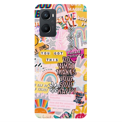 Oppo A 96 Stay Grovy Transparent Silicone TPU Θήκη