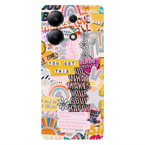 Xiaomi Redmi Note 13 4G Stay Grovy Transparent Silicone TPU Θήκη