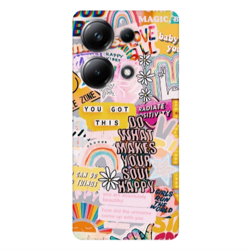 Xiaomi Poco M6 Pro 4G Stay Grovy Transparent Silicone TPU Θήκη