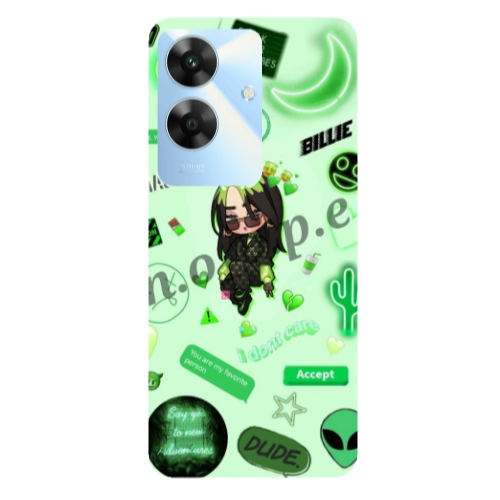 Realme Note 60 Dude Transparent Silicone TPU Θήκη