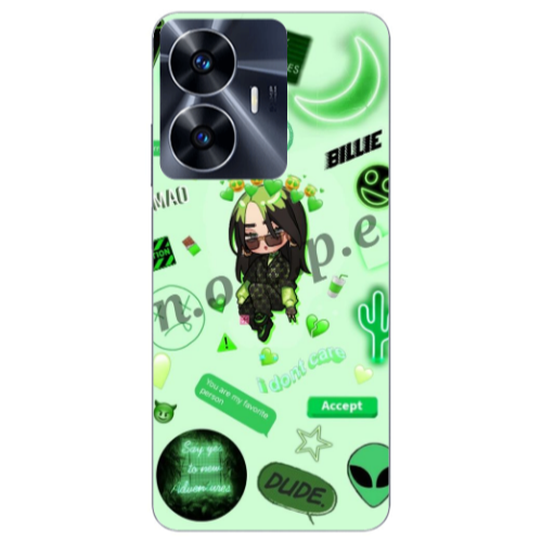 Realme Note 50 Dude Transparent Silicone TPU Θήκη