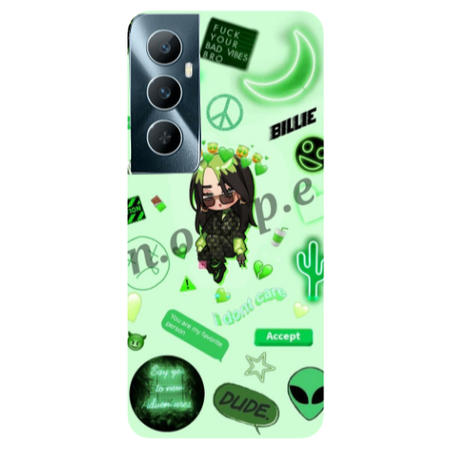 Realme C65 Dude Transparent Silicone TPU Θήκη