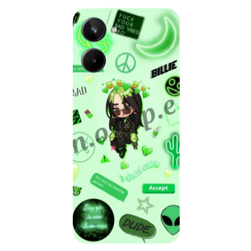 Realme 10 Dude Transparent Silicone TPU Θήκη