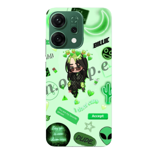Oppo RENO 14 Dude Transparent Silicone TPU Θήκη