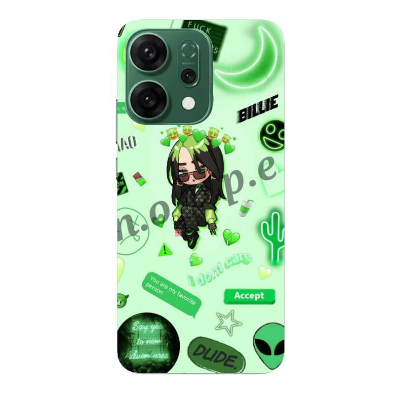 Oppo RENO 14 Dude Transparent Silicone TPU Θήκη
