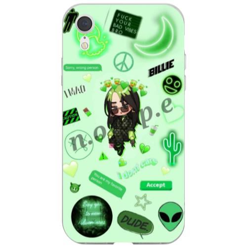 Apple iPhone Xr Dude Transparent Silicone TPU Θήκη