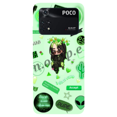 Xiaomi Poco M4 Pro 4G Dude Transparent Silicone TPU Θήκη