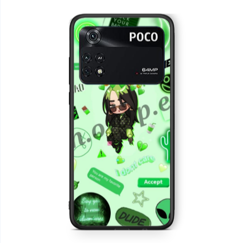 Xiaomi Poco M4 Pro 4G Dude Black Glossy Θήκη