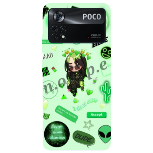 Xiaomi Poco X4 Pro Dude Transparent Silicone TPU Θήκη