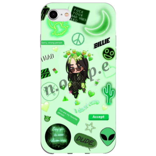 Apple iPhone 7 Dude Transparent Silicone TPU Θήκη