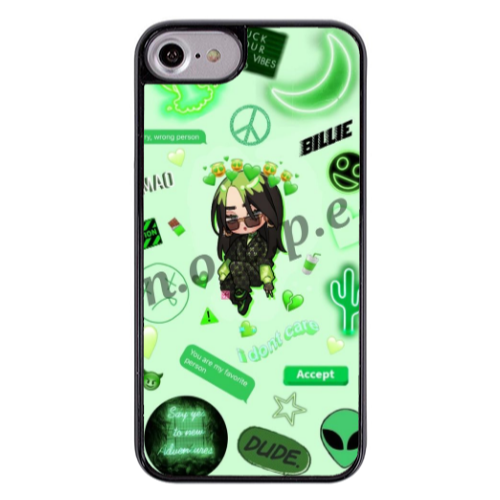 Apple iPhone 7 Dude Black Glossy Θήκη