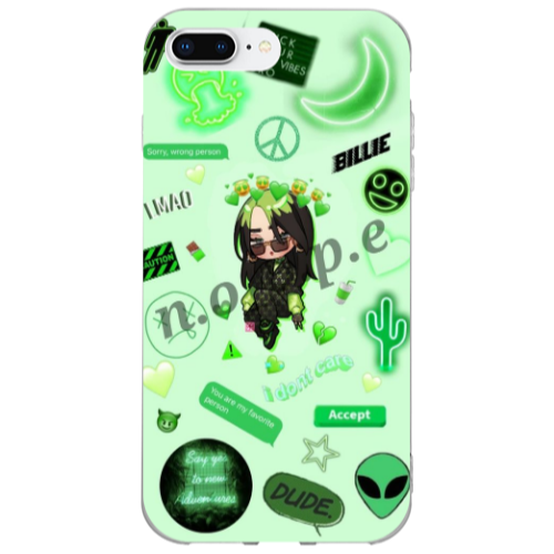 Apple iPhone 7 Plus Dude Transparent Silicone TPU Θήκη