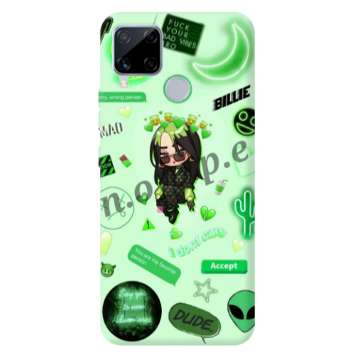 Realme C25S Dude Transparent Silicone TPU Θήκη