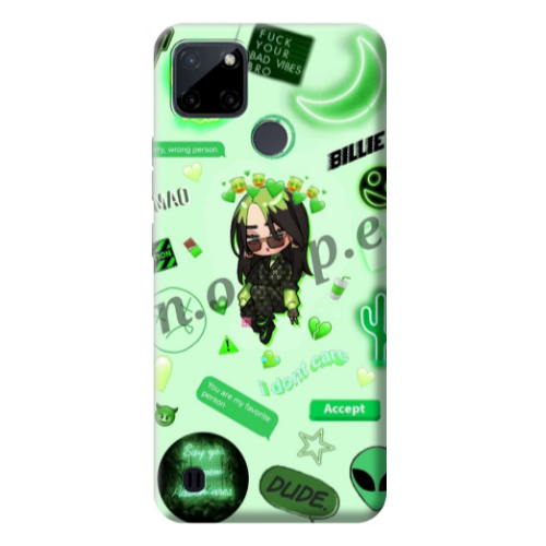 Realme C25Y Dude Transparent Silicone TPU Θήκη