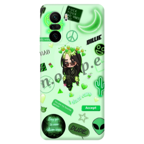 Xiaomi Poco F3 Dude Transparent Silicone TPU Θήκη