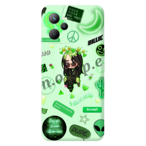 Realme C35 Dude Transparent Silicone TPU Θήκη
