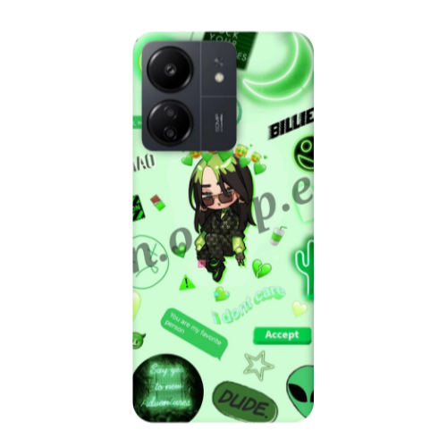 Xiaomi Redmi 13C Dude Transparent Silicone TPU Θήκη
