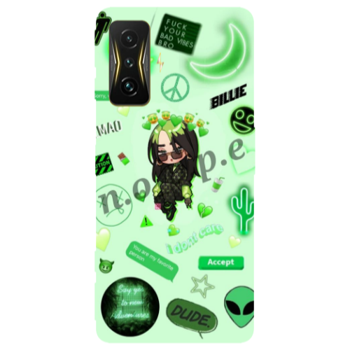 Xiaomi Poco F4 Gt Dude Transparent Silicone TPU Θήκη