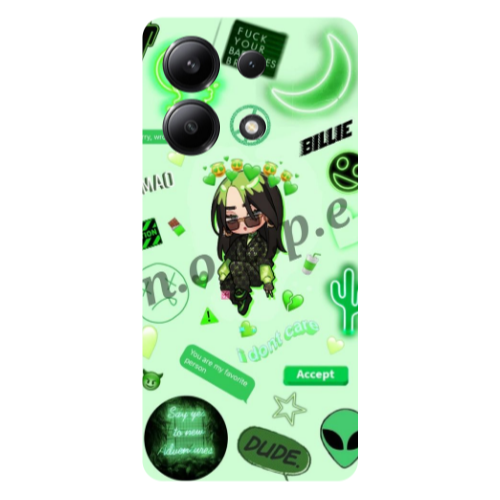 Xiaomi Redmi Note 13 4G Dude Transparent Silicone TPU Θήκη