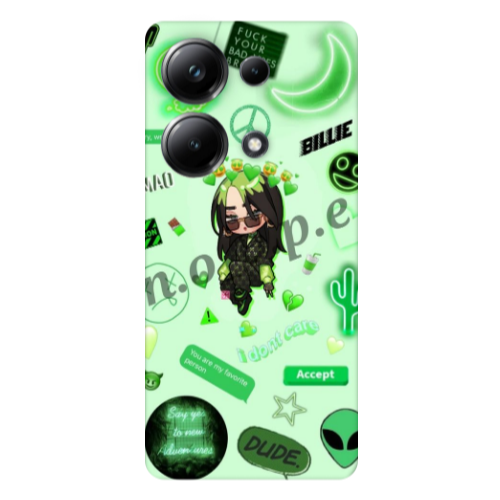 Xiaomi Poco M6 Pro 4G Dude Transparent Silicone TPU Θήκη