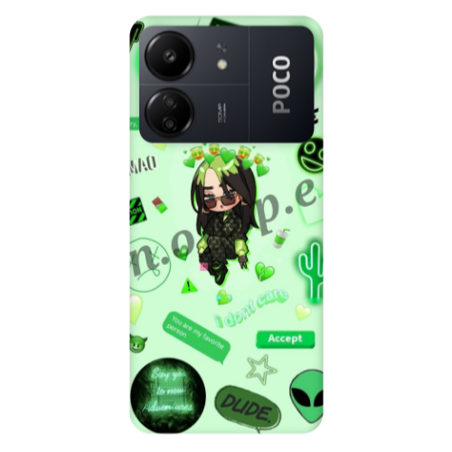 Xiaomi Poco C65 Dude Transparent Silicone TPU Θήκη