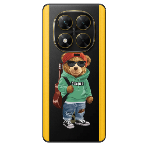 Xiaomi Poco X7 Summer Tedy Transparent Silicone TPU Θήκη